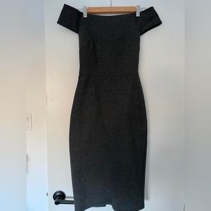 Aritzia Talula Charcoal dress